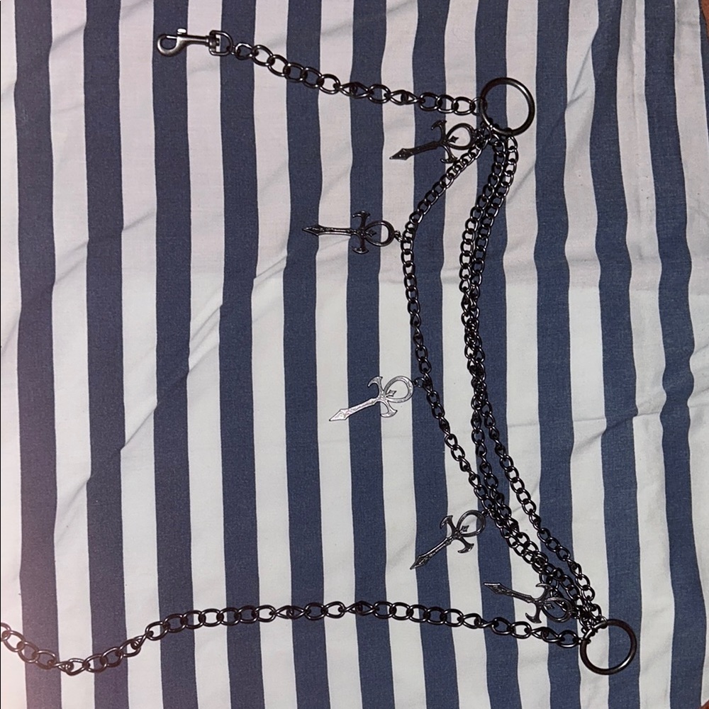 Silver Chain belt